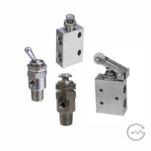 Válvula Manual Miniatura 3/2 ou 5/2 vias - TAC